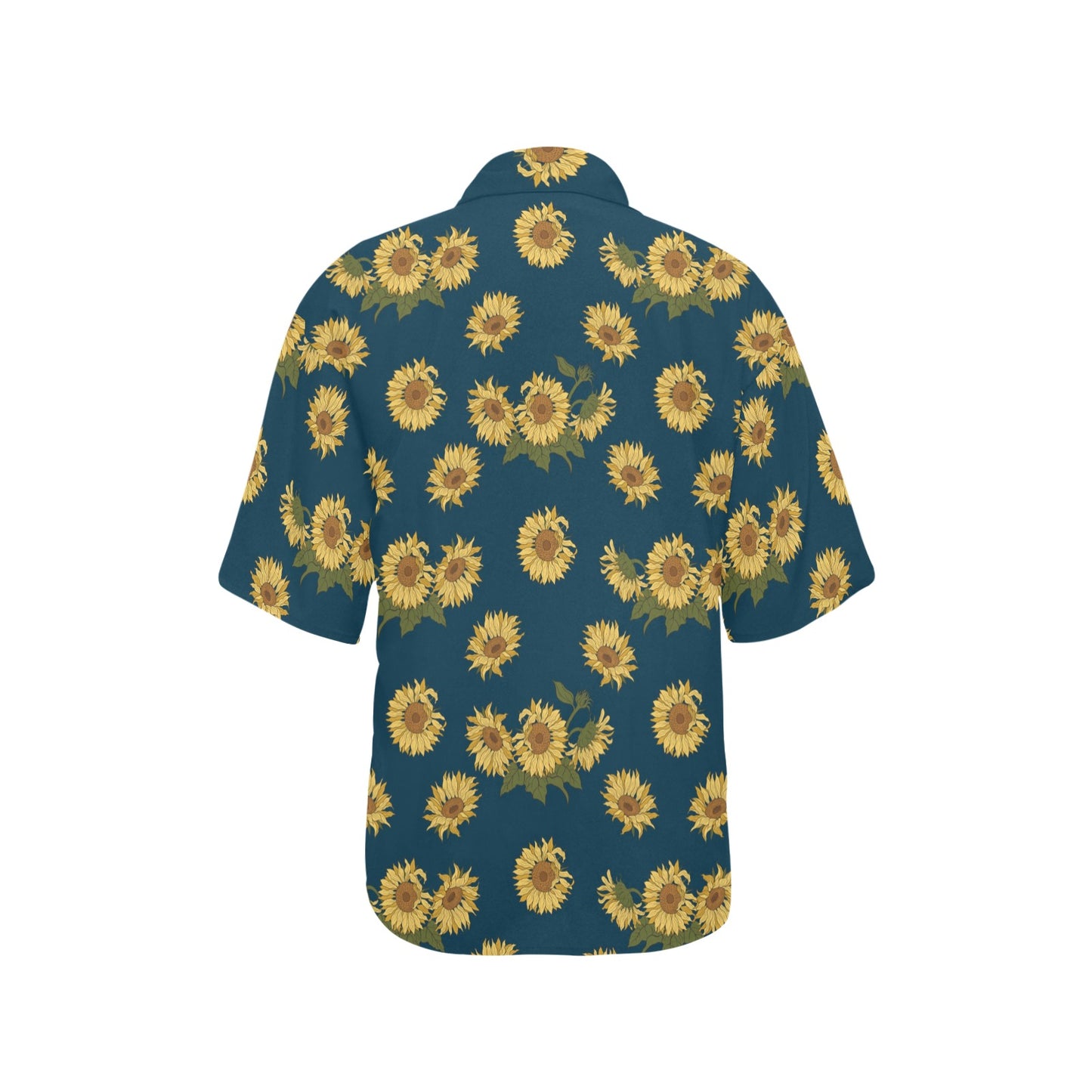 Sunflower Print Design LKS305 Women's Hawaiian Shirt