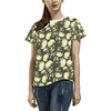 Skull Print Design LKS302 Women's  T-shirt