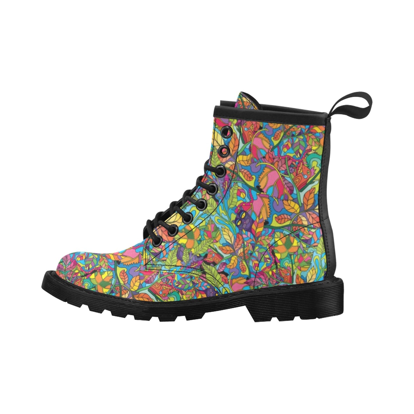 Trippy Print Design LKS301 Women's Boots