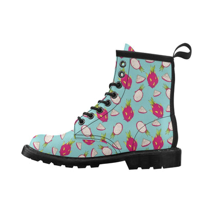 Dragonfruit Pattern Print Design DF01 Women's Boots