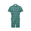 Peace Sign Themed Design Print Men's Romper