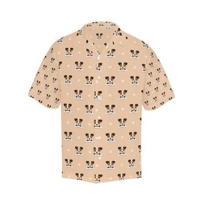 Russell Terriers Print Design LKS3011 Men's Hawaiian Shirt