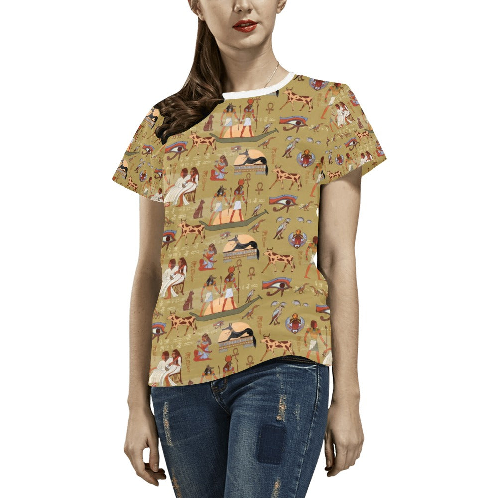 Ancient Greek Classic Pattern Design LKS305 Women's  T-shirt
