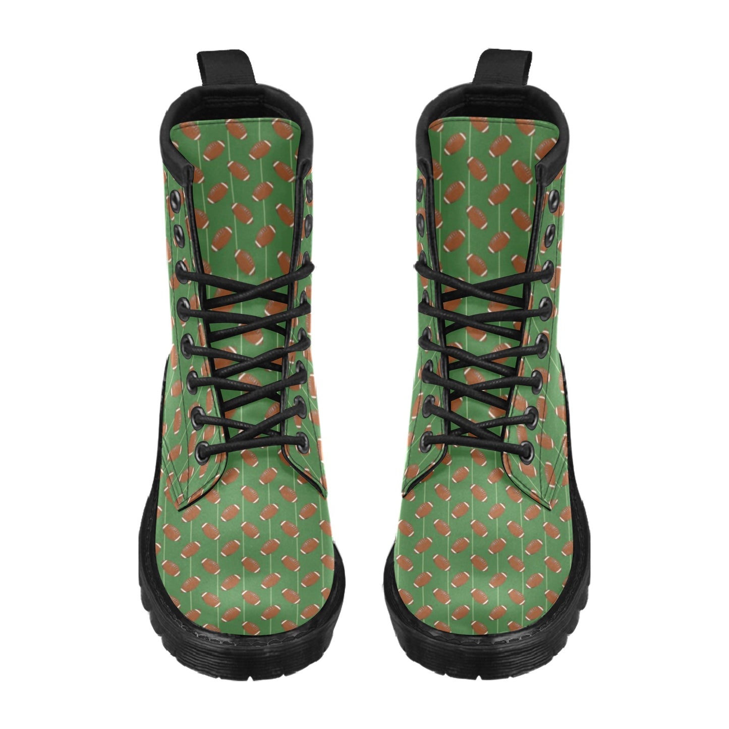 American Football on Field Themed Women's Boots