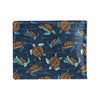 Sea Turtle Print Design LKS3011 Men's ID Card Wallet