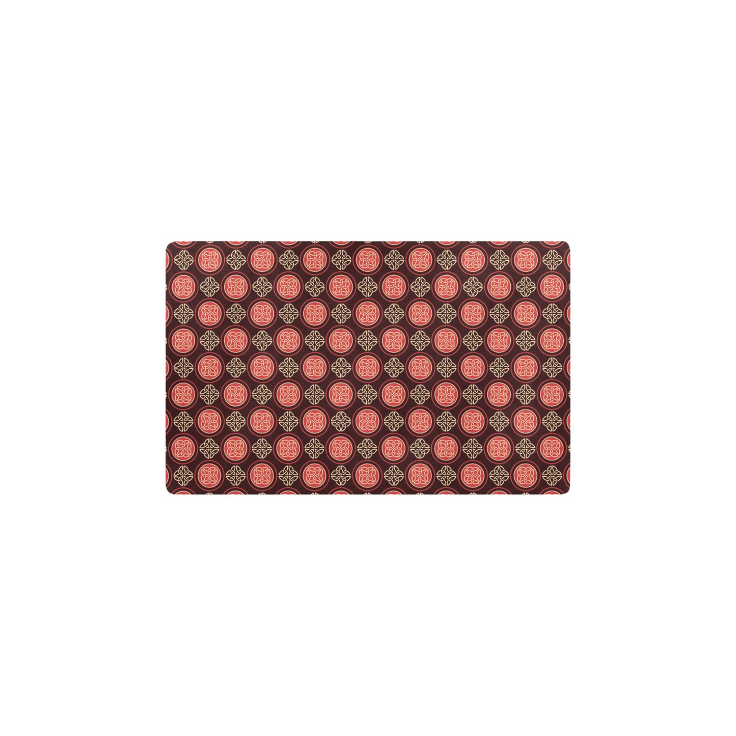 Celtic Pattern Print Design 02 Kitchen Mat
