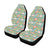 Beach Scene Pattern Print Design 02 Car Seat Covers (Set of 2)-JORJUNE.COM