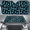 Beach Scene Pattern Print Design 03 Car Sun Shade-JORJUNE.COM