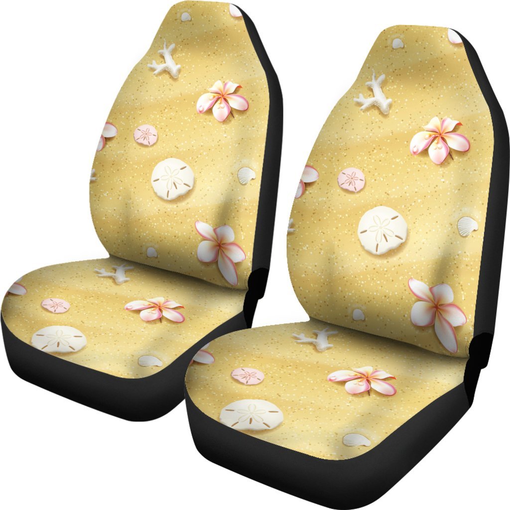 Beach Theme Print Universal Fit Car Seat Covers