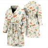 Beach Themed Pattern Print Design 05 Men Bathrobe-JORJUNE.COM