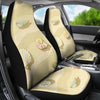 Beach with Seashell Theme Universal Fit Car Seat Covers