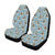 Beagle Pattern Print Design 02 Car Seat Covers (Set of 2)-JORJUNE.COM