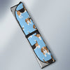 Beagle Pattern Print Design 03 Car Sun Shade-JORJUNE.COM