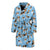 Beagle Pattern Print Design 03 Men Bathrobe-JORJUNE.COM