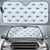 Beagle Pattern Print Design 06 Car Sun Shade-JORJUNE.COM