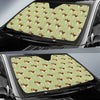 Beagle Pattern Print Design 07 Car Sun Shade-JORJUNE.COM