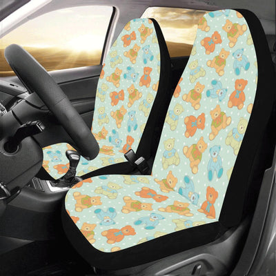 Bear Pattern Print Design 02 Car Seat Covers (Set of 2)-JORJUNE.COM