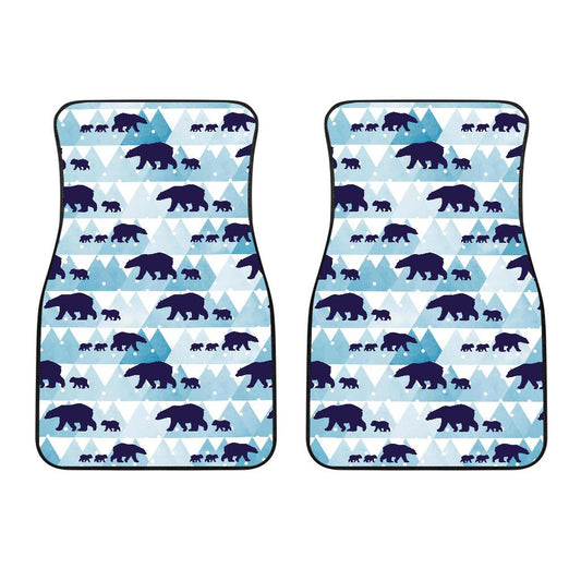 Bear Pattern Print Design BE01 Car Floor Mats-JorJune