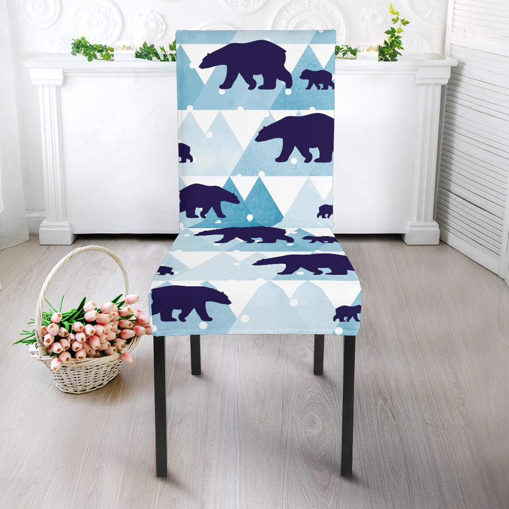 Bear Pattern Print Design BE01 Dining Chair Slipcover-JORJUNE.COM