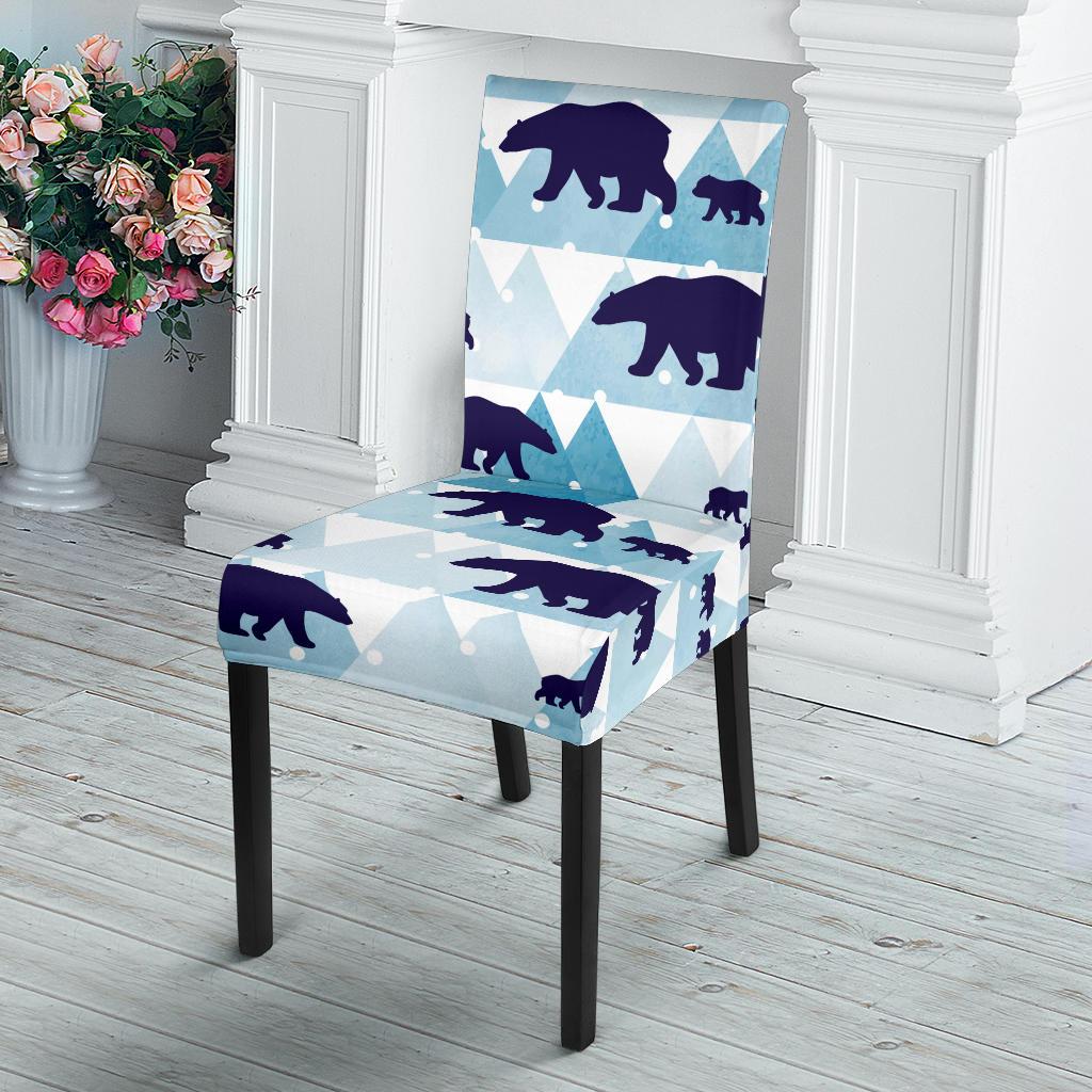 Bear Pattern Print Design BE01 Dining Chair Slipcover-JORJUNE.COM