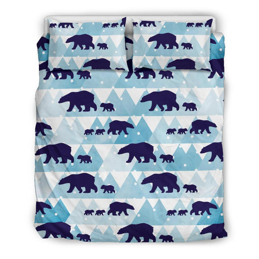 Bear Pattern Print Design BE01 Duvet Cover Bedding Set-JORJUNE.COM