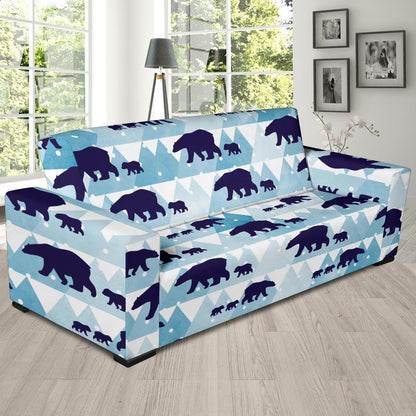 Bear Pattern Print Design BE01 Sofa Slipcover-JORJUNE.COM