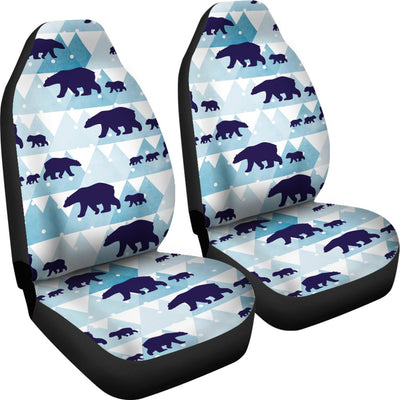 Bear Pattern Print Design BE01 Universal Fit Car Seat Covers