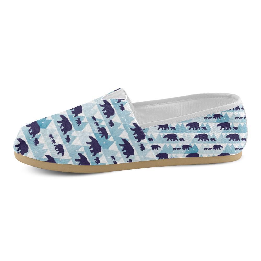 Bear Pattern Print Design BE01 Women Casual Shoes-JorJune.com