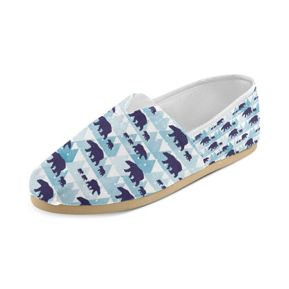 Bear Pattern Print Design BE01 Women Casual Shoes-JorJune.com