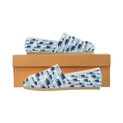Bear Pattern Print Design BE01 Women Casual Shoes-JorJune.com