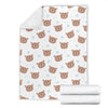 Bear Pattern Print Design BE02 Fleece Blankete