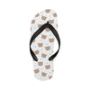 Bear Pattern Print Design BE02 Flip Flops-JorJune