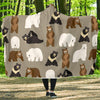 Bear Pattern Print Design BE03 Hooded Blanket-JORJUNE.COM