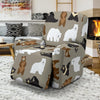 Bear Pattern Print Design BE03 Recliner Slipcover-JORJUNE.COM