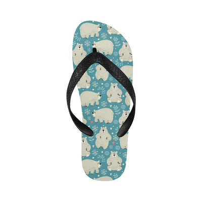 Bear Pattern Print Design BE04 Flip Flops-JorJune