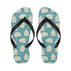 Bear Pattern Print Design BE04 Flip Flops-JorJune