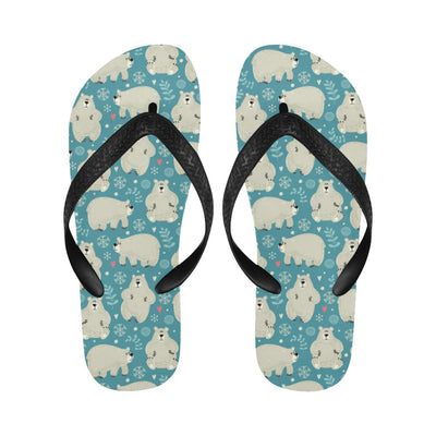 Bear Pattern Print Design BE04 Flip Flops-JorJune