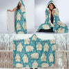 Bear Pattern Print Design BE04 Hooded Blanket-JORJUNE.COM