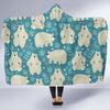 Bear Pattern Print Design BE04 Hooded Blanket-JORJUNE.COM