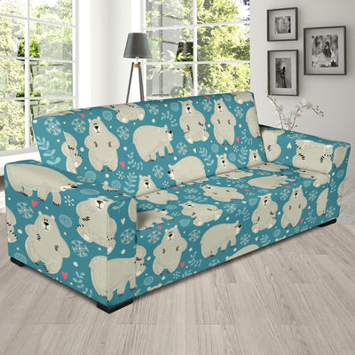 Bear Pattern Print Design BE04 Sofa Slipcover-JORJUNE.COM