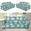 Bear Pattern Print Design BE04 Sofa Slipcover-JORJUNE.COM