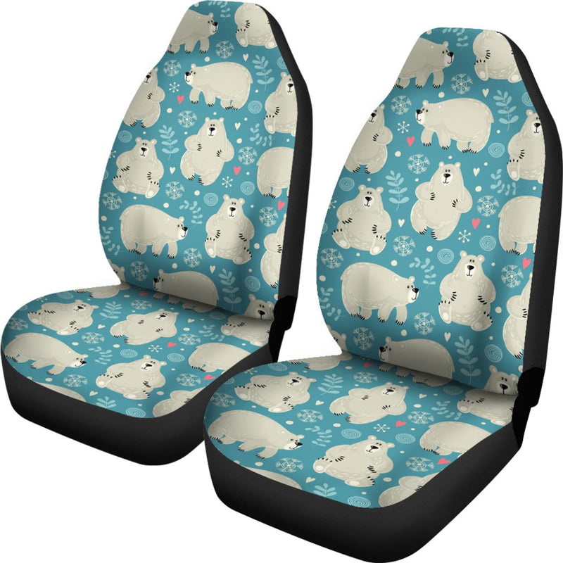 Bear Pattern Print Design BE04 Universal Fit Car Seat Covers