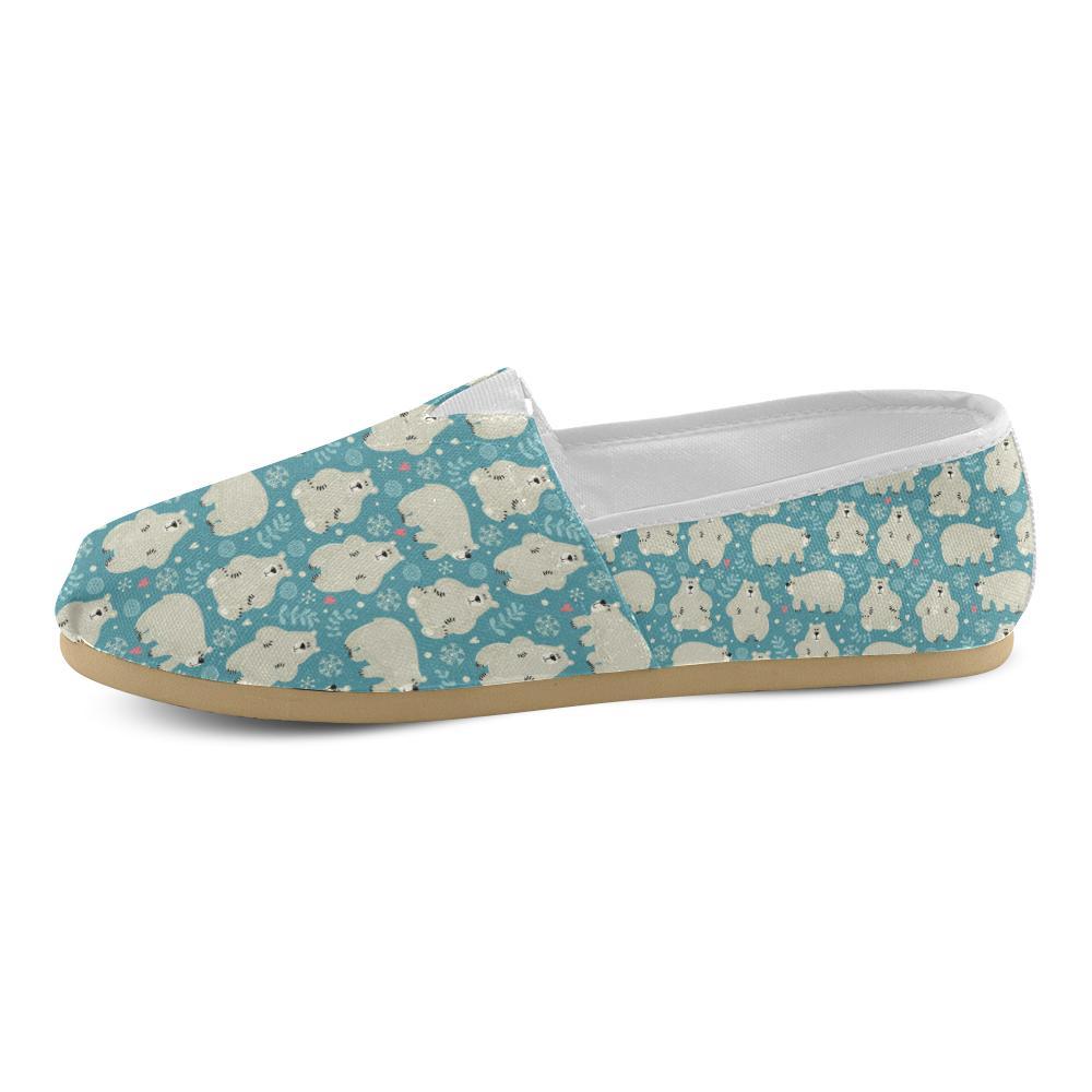 Bear Pattern Print Design BE04 Women Casual Shoes-JorJune.com