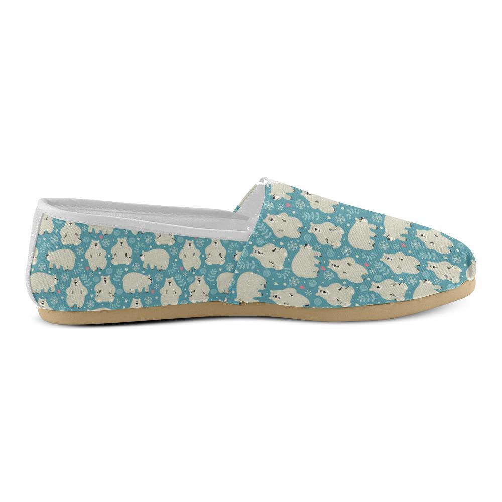Bear Pattern Print Design BE04 Women Casual Shoes-JorJune.com
