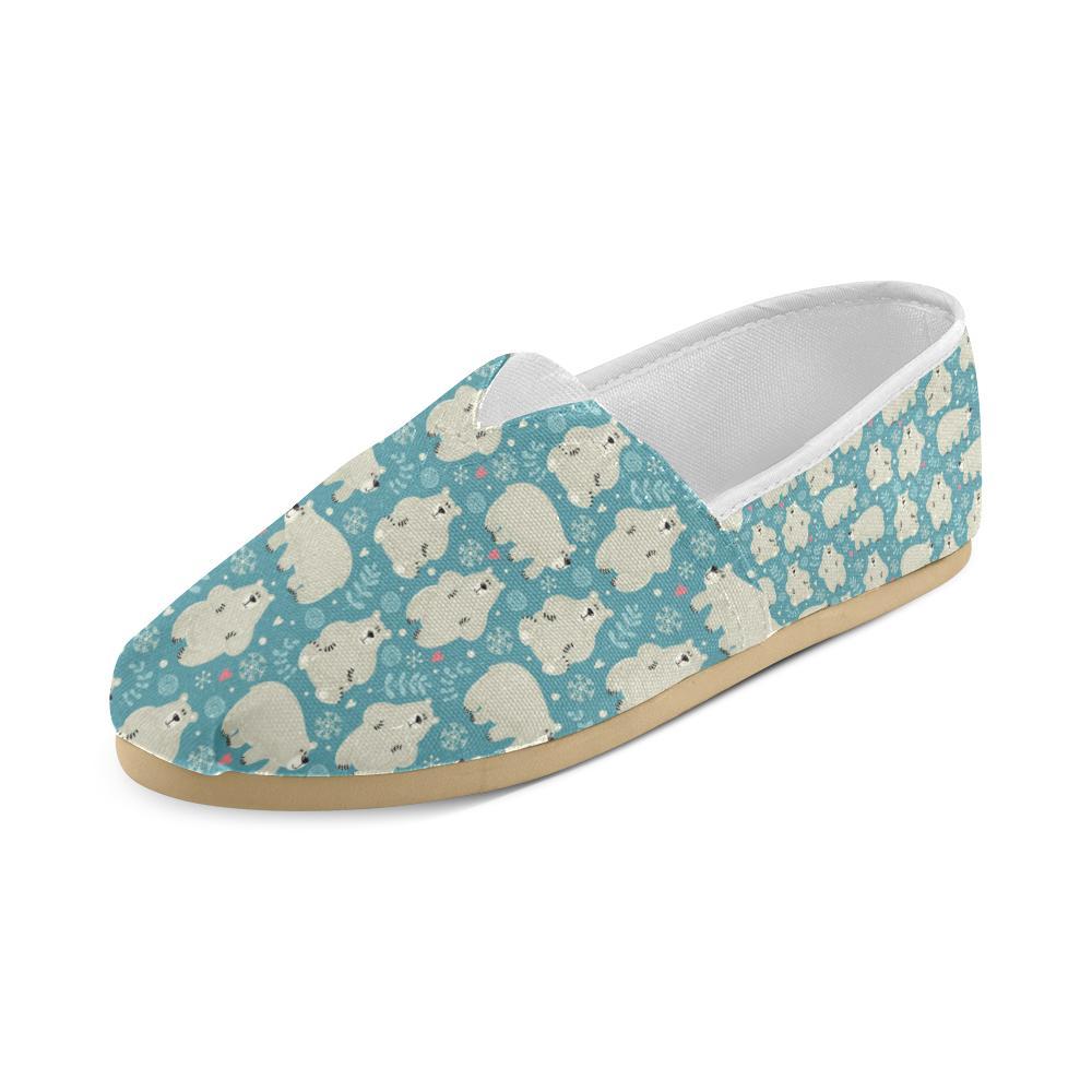 Bear Pattern Print Design BE04 Women Casual Shoes-JorJune.com