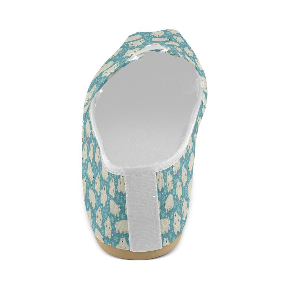 Bear Pattern Print Design BE04 Women Casual Shoes-JorJune.com