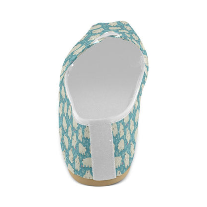 Bear Pattern Print Design BE04 Women Casual Shoes-JorJune.com