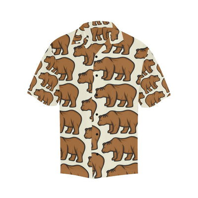 Bear Pattern Print Design BE05 Men Hawaiian Shirt-JorJune