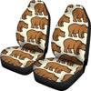 Bear Pattern Print Design BE05 Universal Fit Car Seat Covers