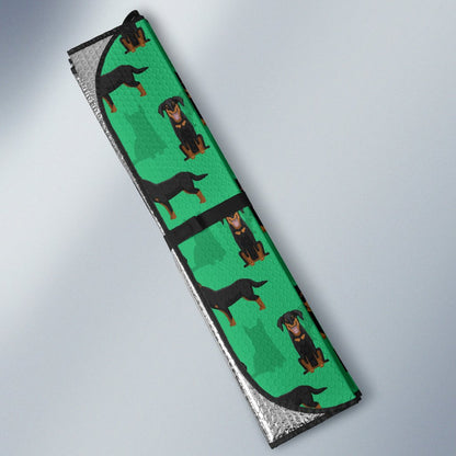Beauceron Pattern Print Design 01 Car Sun Shade-JORJUNE.COM